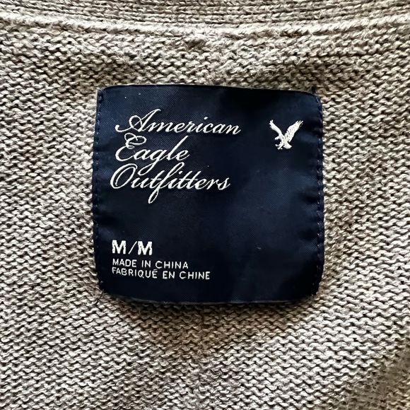 Oversized stripped grandpa cardigan - Picture 2 of 4